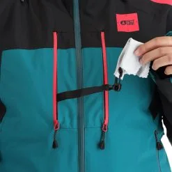 Picture, Exa Jkt Ski-jas Dames Dark Sea Blauw -Ski-Jassen Winkel picture exa jkt aa jas gevoerd dames dark sea blauw 22pictu124v1 BI 09