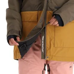 Picture, Glawi Jkt Ski-jas Dames Dark Army Groen -Ski-Jassen Winkel picture glawi jkt aa jas gevoerd dames dark army groen 22pictu129v3 BI 10