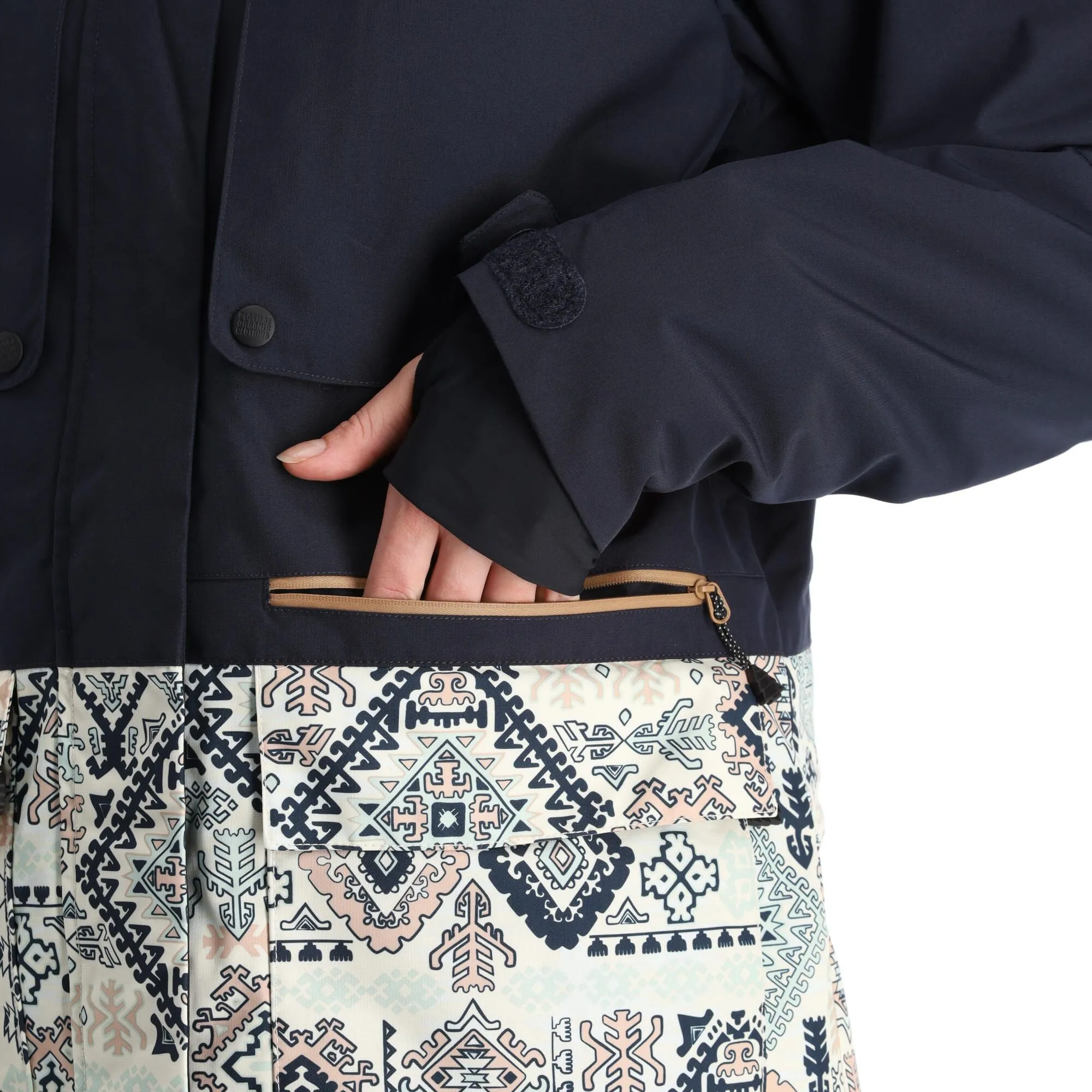 Picture, Glawi Jkt Ski-jas Dames Dark Blauw 14 Picture, Glawi Jkt Ski-jas Dames Dark Blauw - Afbeelding 12