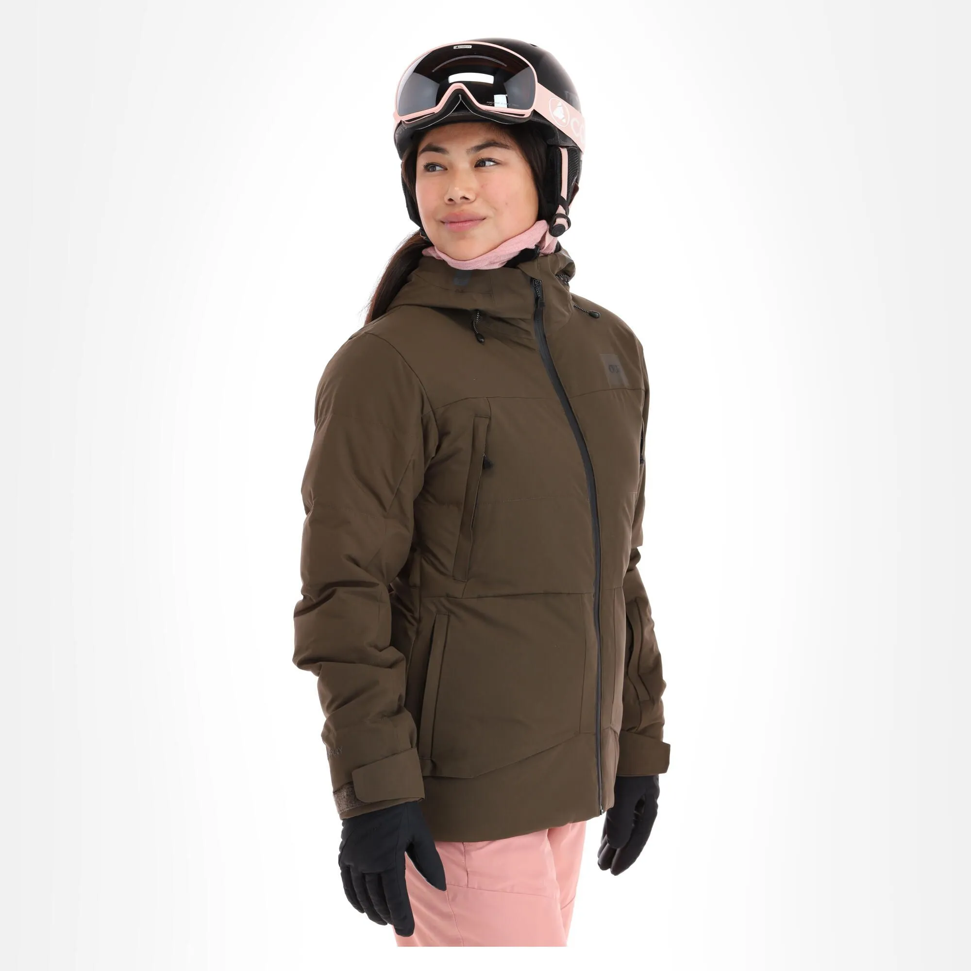 Picture, Lement Jkt Ski-jas Dames Dark Army Groen 3 Picture, Lement Jkt Ski-jas Dames Dark Army Groen