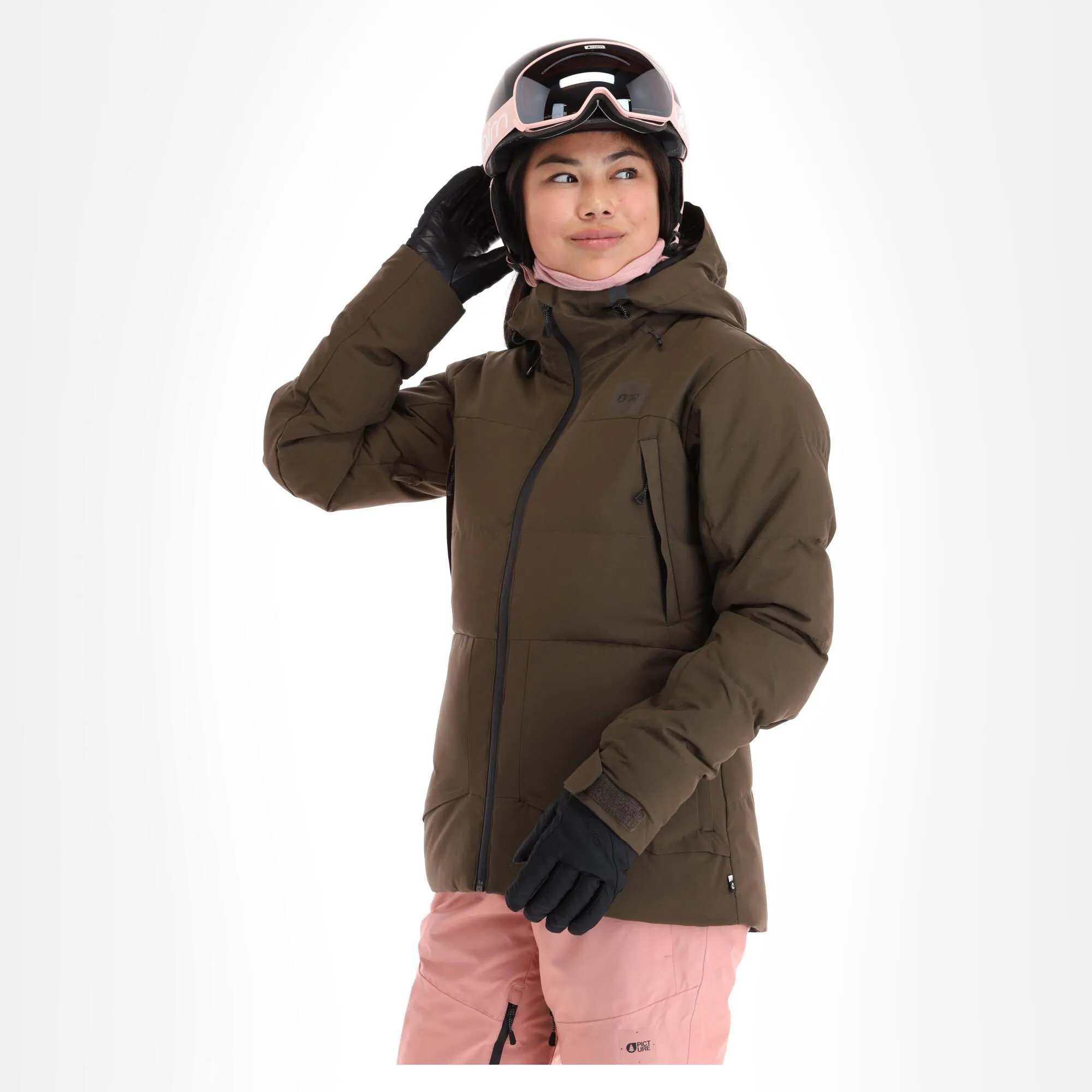 Picture, Lement Jkt Ski-jas Dames Dark Army Groen 5 Picture, Lement Jkt Ski-jas Dames Dark Army Groen - Afbeelding 3