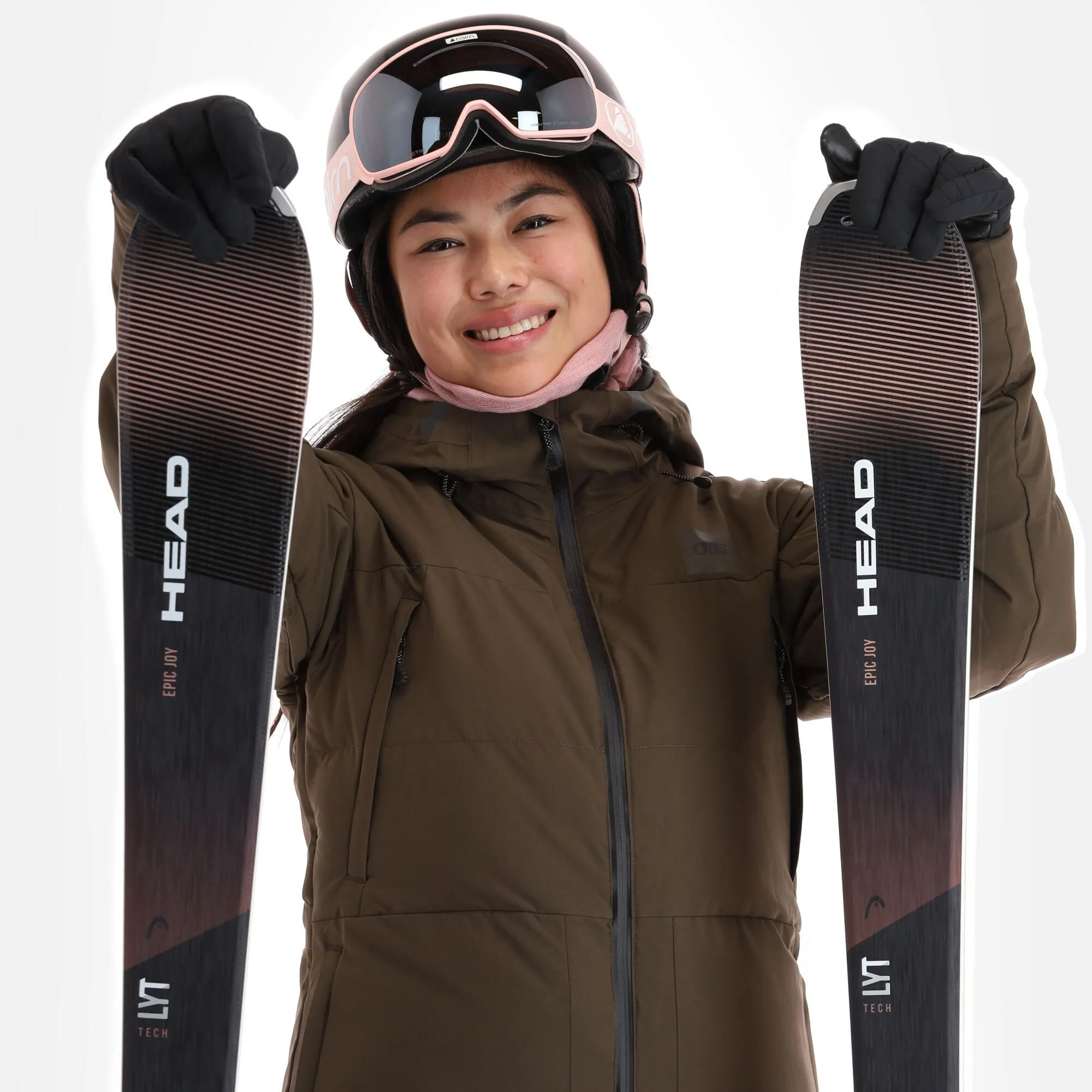 Picture, Lement Jkt Ski-jas Dames Dark Army Groen 6 Picture, Lement Jkt Ski-jas Dames Dark Army Groen - Afbeelding 4