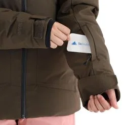 Picture, Lement Jkt Ski-jas Dames Dark Army Groen 19 Picture, Lement Jkt Ski-jas Dames Dark Army Groen -Ski-Jassen Winkel picture lement jkt aa jas gevoerd dames dark army groen 22pictu126v2 BI 07