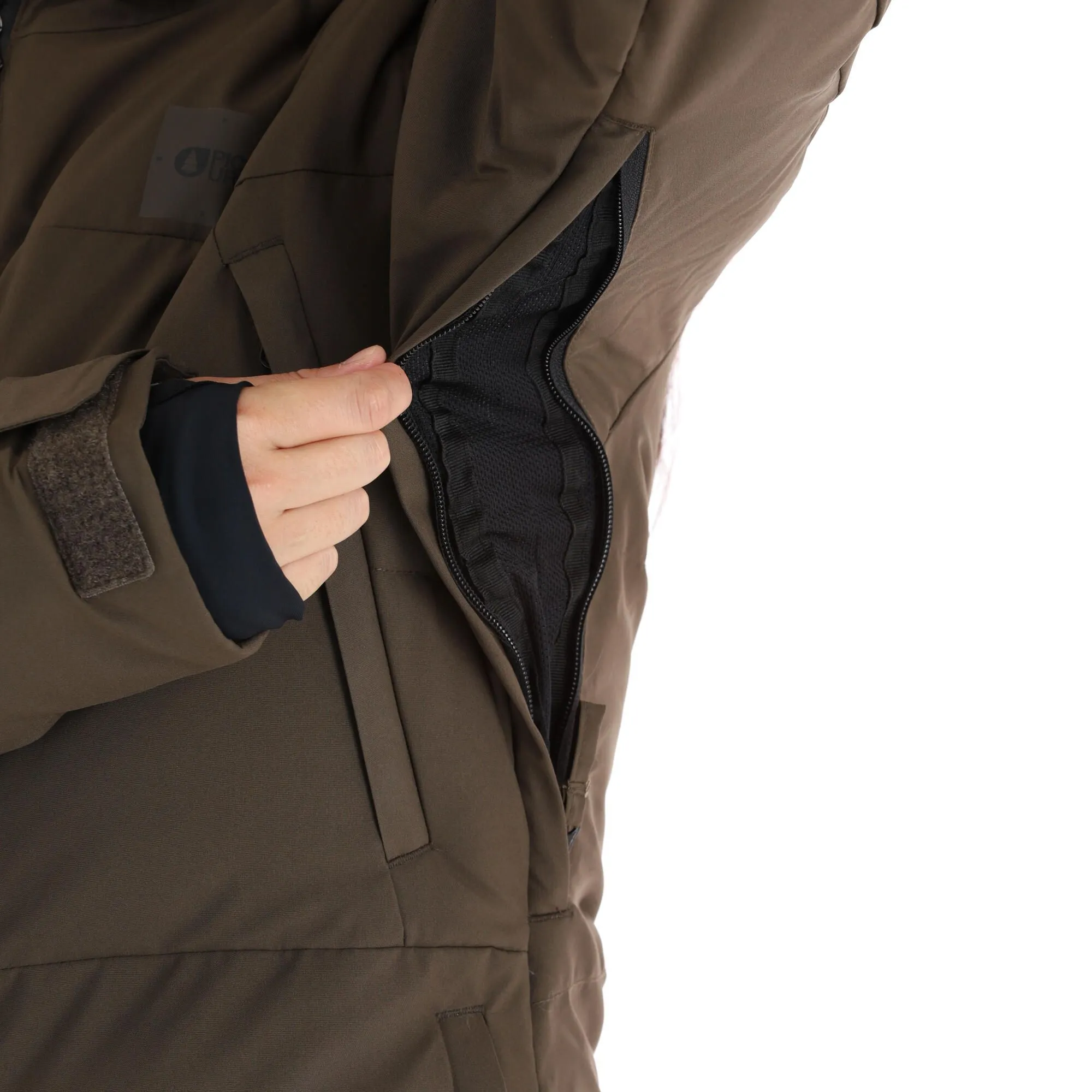 Picture, Lement Jkt Ski-jas Dames Dark Army Groen 13 Picture, Lement Jkt Ski-jas Dames Dark Army Groen - Afbeelding 11