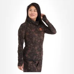 Picture, Pila High Top Skipully Dames Iberis Print Bruin