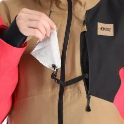 Picture, Seen Jkt Ski-jas Dames Dark Stone Beige -Ski-Jassen Winkel picture seen jkt aa jas gevoerd dames dark stone beige 22pictu128v1 BI 07