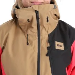 Picture, Seen Jkt Ski-jas Dames Dark Stone Beige -Ski-Jassen Winkel picture seen jkt aa jas gevoerd dames dark stone beige 22pictu128v1 BI 08