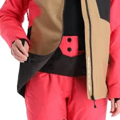 Picture, Seen Jkt Ski-jas Dames Dark Stone Beige -Ski-Jassen Winkel picture seen jkt aa jas gevoerd dames dark stone beige 22pictu128v1 BI 11