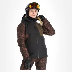 Picture, Seen Jkt Ski-jas Dames Iberis Print Bruin 15 Picture, Seen Jkt Ski-jas Dames Iberis Print Bruin -Ski-Jassen Winkel picture seen jkt aa jas gevoerd dames iberis print bruin 22pictu128v2 BI 04