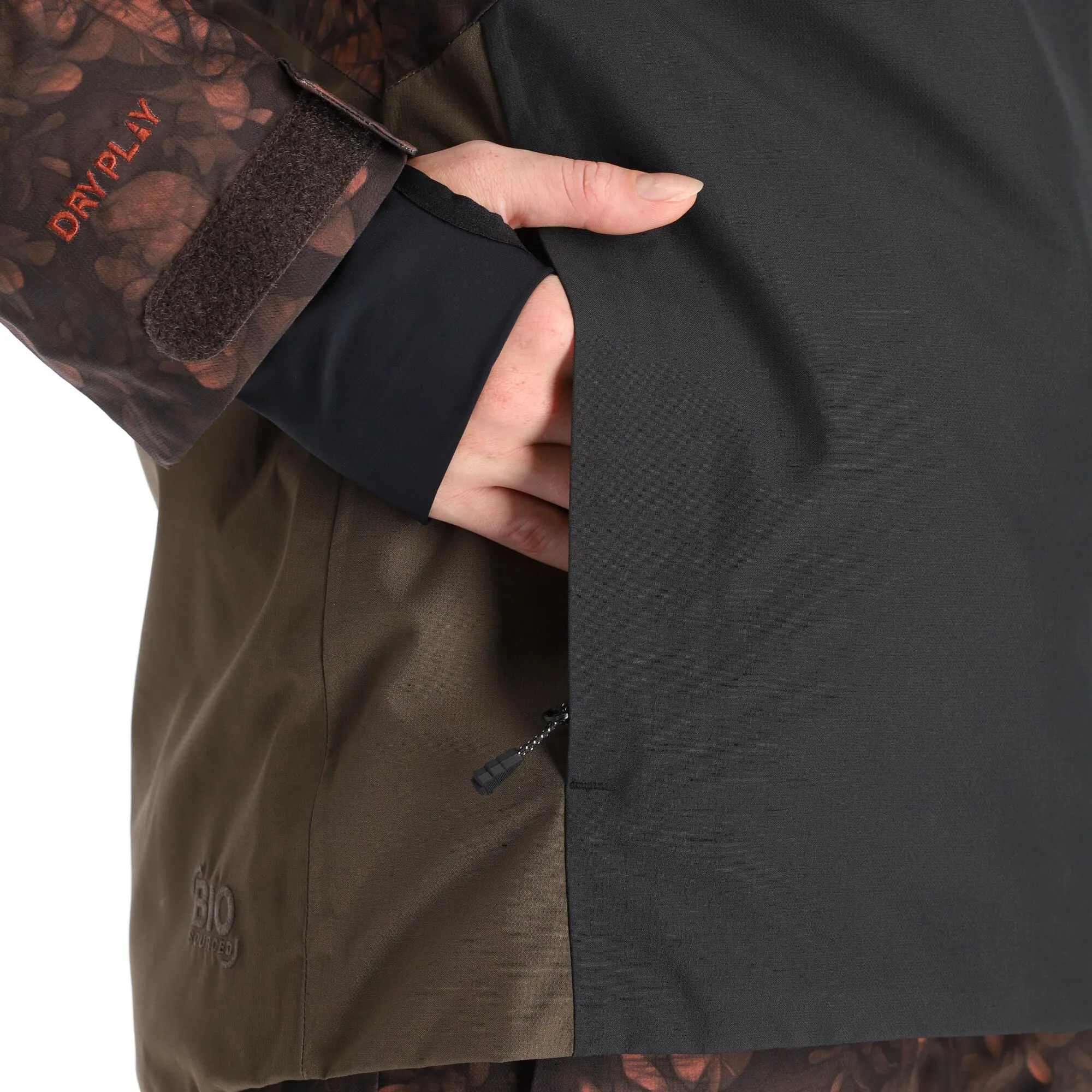 Picture, Seen Jkt Ski-jas Dames Iberis Print Bruin 11 Picture, Seen Jkt Ski-jas Dames Iberis Print Bruin - Afbeelding 9