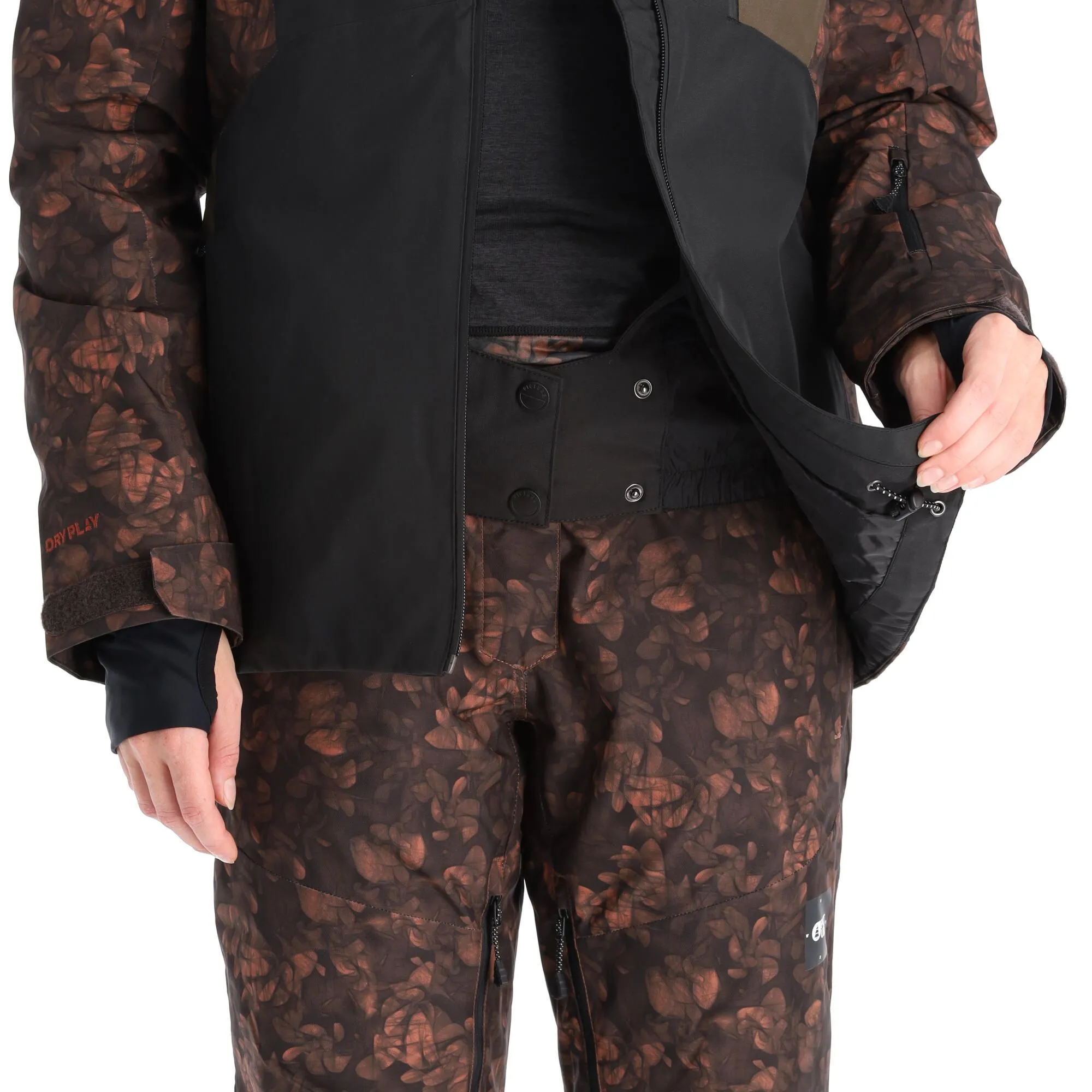 Picture, Seen Jkt Ski-jas Dames Iberis Print Bruin 12 Picture, Seen Jkt Ski-jas Dames Iberis Print Bruin - Afbeelding 10