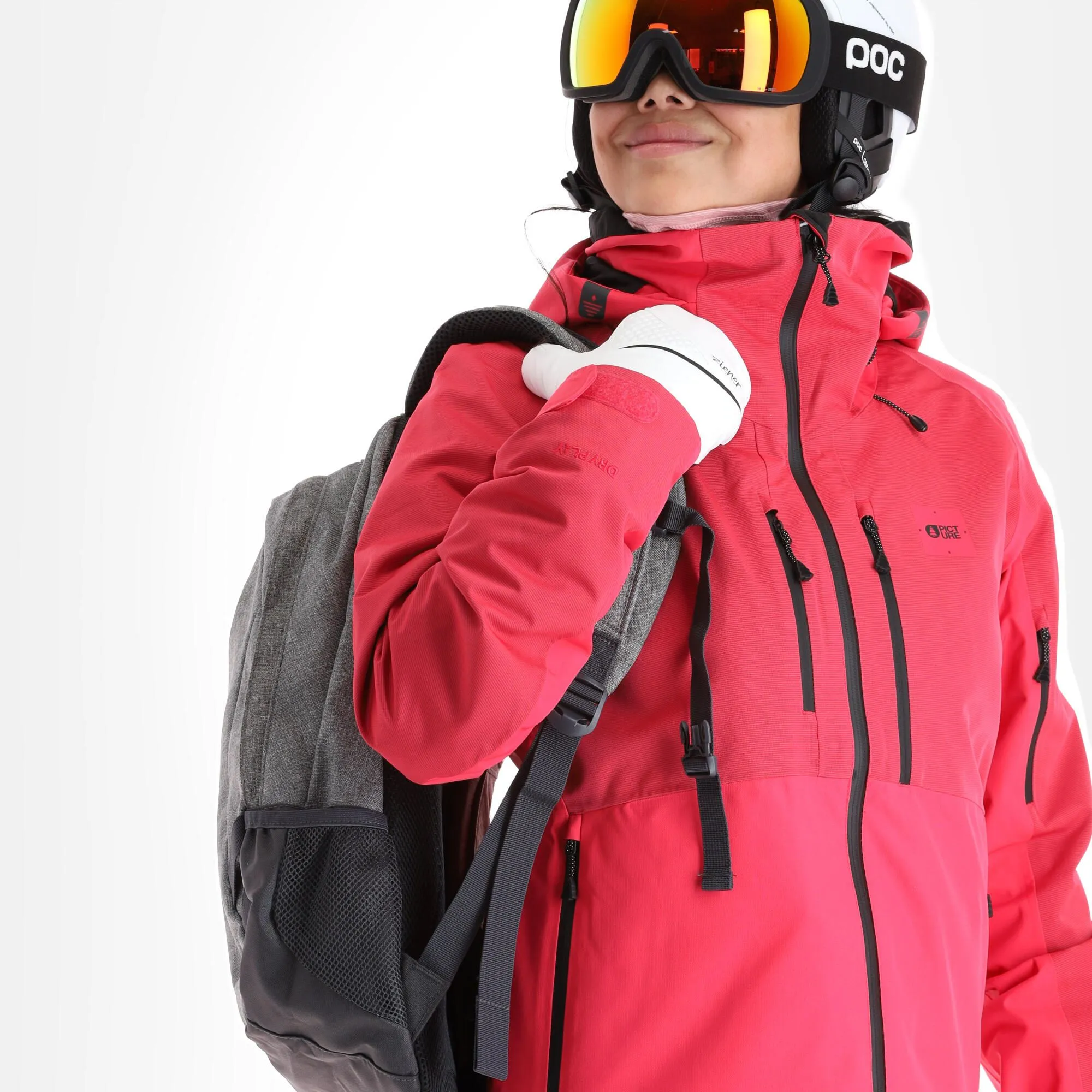 Picture, Sygna Jkt Ski-jas Dames Raspberry Roze 6 Picture, Sygna Jkt Ski-jas Dames Raspberry Roze - Afbeelding 4