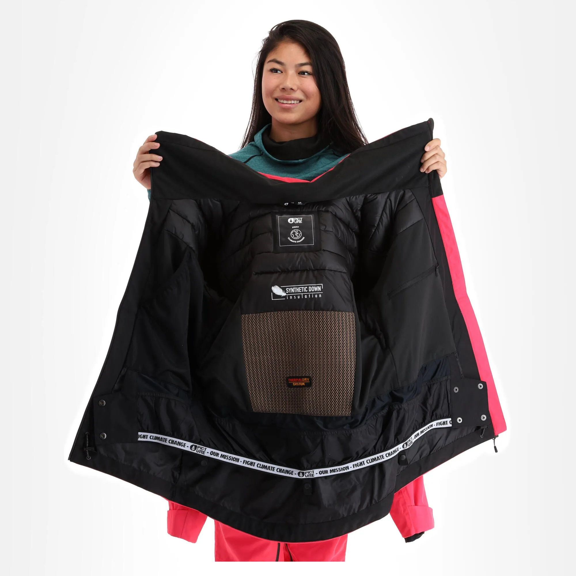 Picture, Sygna Jkt Ski-jas Dames Raspberry Roze 7 Picture, Sygna Jkt Ski-jas Dames Raspberry Roze - Afbeelding 5