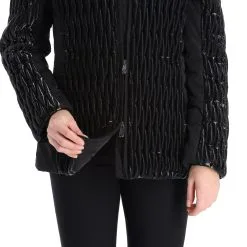 Poivre Blanc, Hybrid Ski Jacket Ski-jas Dames Glow Zwart -Ski-Jassen Winkel poivre blanc hybrid ski jacket aa jas gevoerd dames glow zwart 22poivr105v2 BI 13