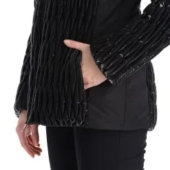 Poivre Blanc, Hybrid Ski Jacket Ski-jas Dames Glow Zwart -Ski-Jassen Winkel poivre blanc hybrid ski jacket aa jas gevoerd dames glow zwart 22poivr105v2 BI 15