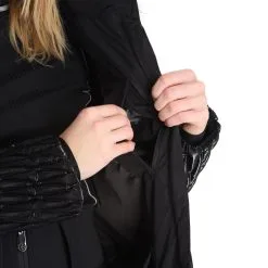 Poivre Blanc, Hybrid Ski Jacket Ski-jas Dames Glow Zwart -Ski-Jassen Winkel poivre blanc hybrid ski jacket aa jas gevoerd dames glow zwart 22poivr105v2 BI 16