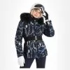 Poivre Blanc, Hybrid Ski Jacket Ski-jas Dames Jewelry Gothic Blauw -Ski-Jassen Winkel poivre blanc hybrid ski jacket aa jas gevoerd dames jewelry 22poivr106v1 BI 05