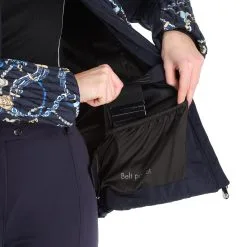 Poivre Blanc, Hybrid Ski Jacket Ski-jas Dames Jewelry Gothic Blauw -Ski-Jassen Winkel poivre blanc hybrid ski jacket aa jas gevoerd dames jewelry 22poivr106v1 BI 07