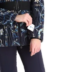 Poivre Blanc, Hybrid Ski Jacket Ski-jas Dames Jewelry Gothic Blauw -Ski-Jassen Winkel poivre blanc hybrid ski jacket aa jas gevoerd dames jewelry 22poivr106v1 BI 11