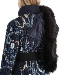 Poivre Blanc, Hybrid Ski Jacket Ski-jas Dames Jewelry Gothic Blauw -Ski-Jassen Winkel poivre blanc hybrid ski jacket aa jas gevoerd dames jewelry 22poivr106v1 BI 14