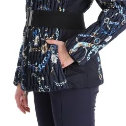 Poivre Blanc, Hybrid Ski Jacket Ski-jas Dames Jewelry Gothic Blauw -Ski-Jassen Winkel poivre blanc hybrid ski jacket aa jas gevoerd dames jewelry 22poivr106v1 BI 15