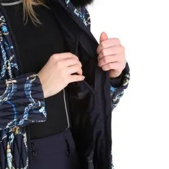 Poivre Blanc, Hybrid Ski Jacket Ski-jas Dames Jewelry Gothic Blauw -Ski-Jassen Winkel poivre blanc hybrid ski jacket aa jas gevoerd dames jewelry 22poivr106v1 BI 16