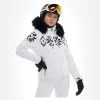 Poivre Blanc, Stretch Ski Jacket Ski-jas Dames Fancy Wit -Ski-Jassen Winkel poivre blanc stretch ski jacket aa jas gevoerd dames fancy wit 22poivr102v2 BI 02