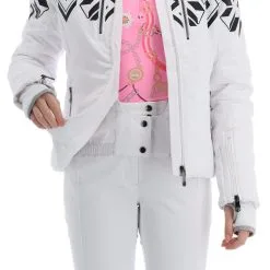 Poivre Blanc, Stretch Ski Jacket Ski-jas Dames Fancy Wit 24 Poivre Blanc, Stretch Ski Jacket Ski-jas Dames Fancy Wit -Ski-Jassen Winkel poivre blanc stretch ski jacket aa jas gevoerd dames fancy wit 22poivr102v2 BI 10