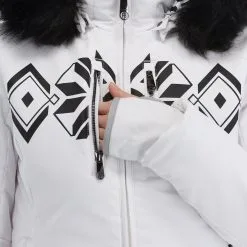 Poivre Blanc, Stretch Ski Jacket Ski-jas Dames Fancy Wit 26 Poivre Blanc, Stretch Ski Jacket Ski-jas Dames Fancy Wit -Ski-Jassen Winkel poivre blanc stretch ski jacket aa jas gevoerd dames fancy wit 22poivr102v2 BI 12