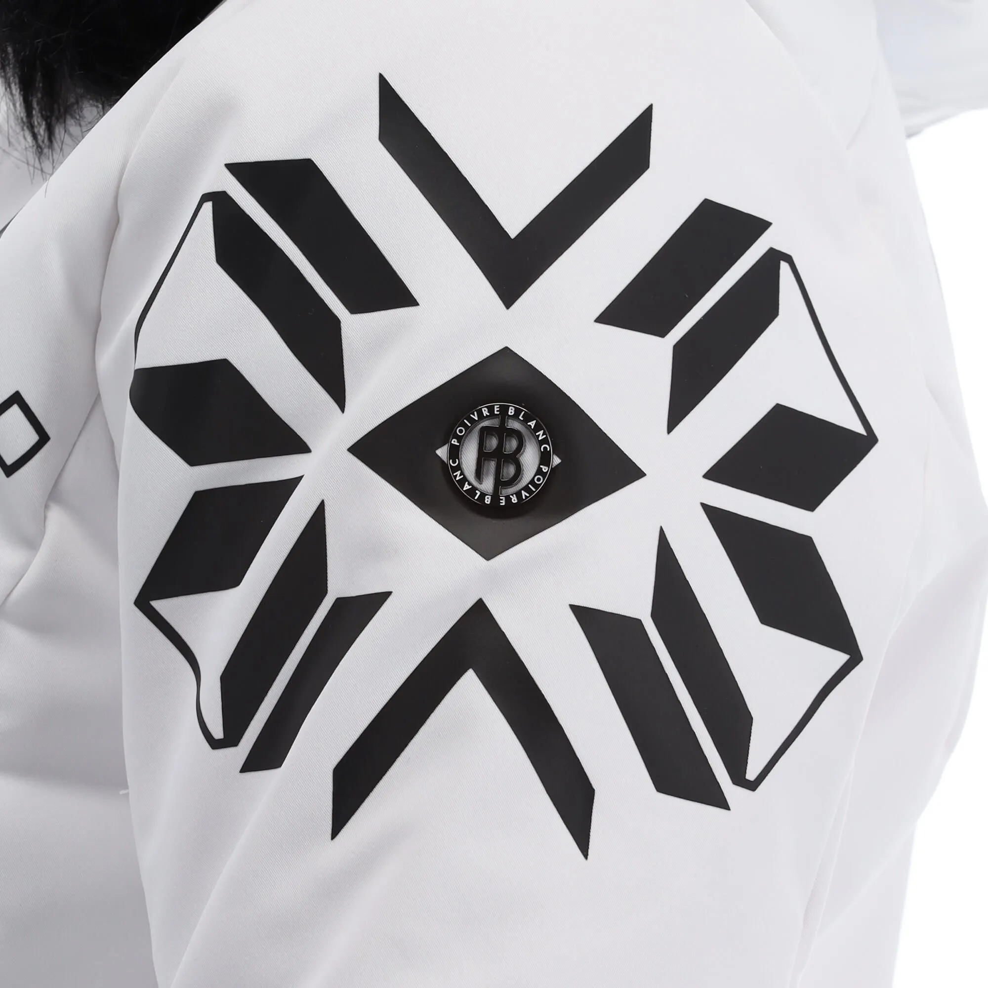 Poivre Blanc, Stretch Ski Jacket Ski-jas Dames Fancy Wit 16 Poivre Blanc, Stretch Ski Jacket Ski-jas Dames Fancy Wit - Afbeelding 14