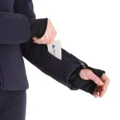 Poivre Blanc, Stretch Ski Jacket Ski-jas Dames Gothic Blauw 21 Poivre Blanc, Stretch Ski Jacket Ski-jas Dames Gothic Blauw -Ski-Jassen Winkel poivre blanc stretch ski jacket aa jas gevoerd dames gothic blauw 22poivr101v1 BI 08