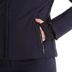 Poivre Blanc, Stretch Ski Jacket Ski-jas Dames Gothic Blauw 26 Poivre Blanc, Stretch Ski Jacket Ski-jas Dames Gothic Blauw -Ski-Jassen Winkel poivre blanc stretch ski jacket aa jas gevoerd dames gothic blauw 22poivr101v1 BI 13