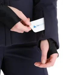 Poivre Blanc, Stretch Ski Jacket Ski-jas Dames Gothic Blauw 20 Poivre Blanc, Stretch Ski Jacket Ski-jas Dames Gothic Blauw -Ski-Jassen Winkel poivre blanc stretch ski jacket aa jas gevoerd dames gothic blauw 22poivr104v2 BI 07