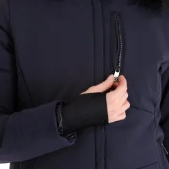 Poivre Blanc, Stretch Ski Jacket Ski-jas Dames Gothic Blauw 23 Poivre Blanc, Stretch Ski Jacket Ski-jas Dames Gothic Blauw -Ski-Jassen Winkel poivre blanc stretch ski jacket aa jas gevoerd dames gothic blauw 22poivr104v2 BI 10