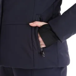 Poivre Blanc, Stretch Ski Jacket Ski-jas Dames Gothic Blauw 24 Poivre Blanc, Stretch Ski Jacket Ski-jas Dames Gothic Blauw -Ski-Jassen Winkel poivre blanc stretch ski jacket aa jas gevoerd dames gothic blauw 22poivr104v2 BI 11