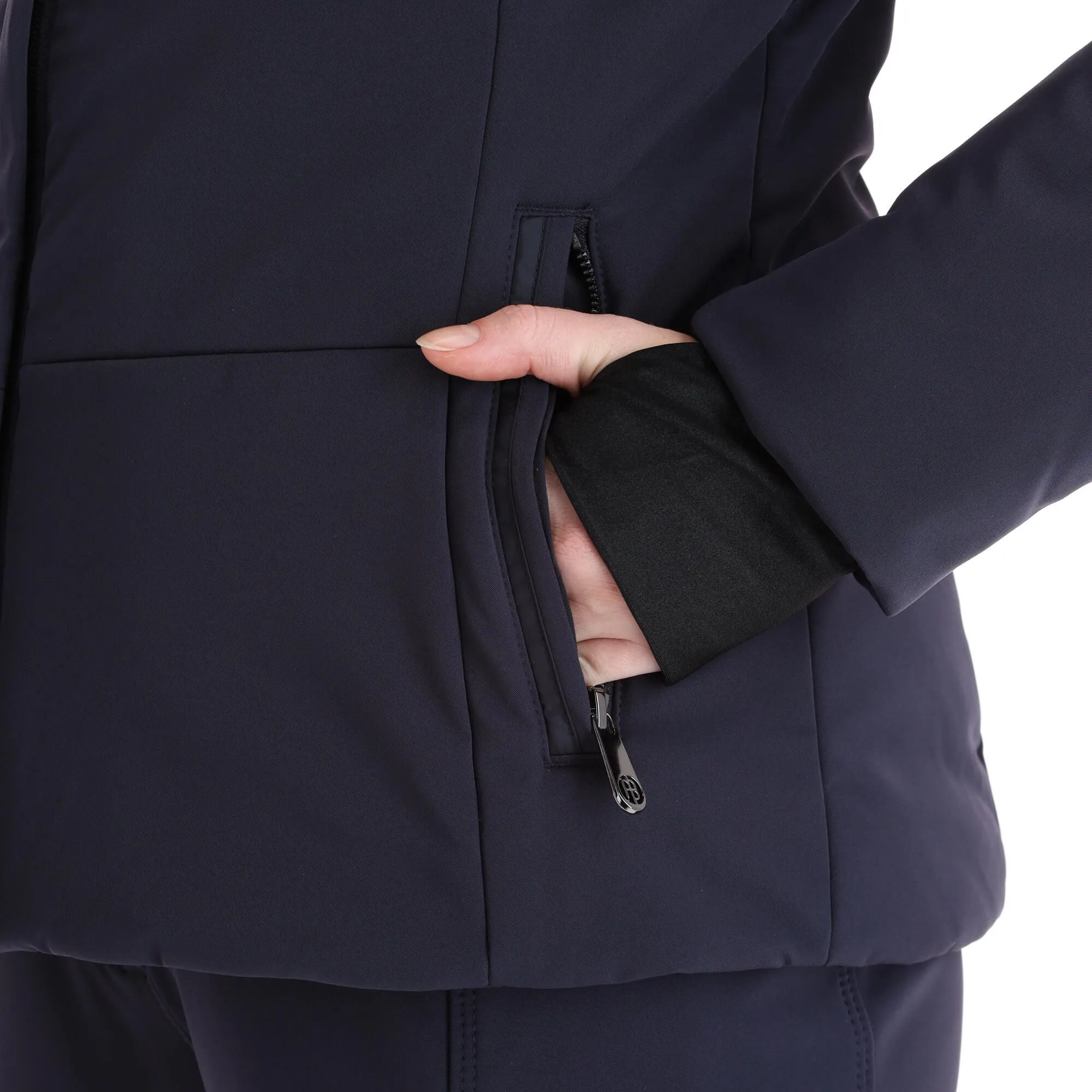 Poivre Blanc, Stretch Ski Jacket Ski-jas Dames Gothic Blauw 12 Poivre Blanc, Stretch Ski Jacket Ski-jas Dames Gothic Blauw - Afbeelding 10