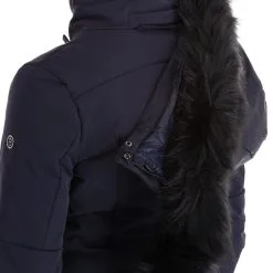 Poivre Blanc, Stretch Ski Jacket Ski-jas Dames Gothic Blauw 26 Poivre Blanc, Stretch Ski Jacket Ski-jas Dames Gothic Blauw -Ski-Jassen Winkel poivre blanc stretch ski jacket aa jas gevoerd dames gothic blauw 22poivr104v2 BI 13