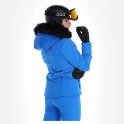 Poivre Blanc, Stretch Ski Jacket Ski-jas Dames King Blauw 15 Poivre Blanc, Stretch Ski Jacket Ski-jas Dames King Blauw -Ski-Jassen Winkel poivre blanc stretch ski jacket aa jas gevoerd dames king blauw 22poivr104v6 BI 03