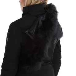 Poivre Blanc, Stretch Ski Jacket Ski-jas Dames Zwart -Ski-Jassen Winkel poivre blanc stretch ski jacket aa jas gevoerd dames zwart 22poivr104v3 BI 10