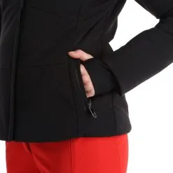 Poivre Blanc, Stretch Ski Jacket Ski-jas Dames Zwart -Ski-Jassen Winkel poivre blanc stretch ski jacket aa jas gevoerd dames zwart 22poivr104v3 BI 12