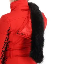 Poivre Blanc, Stretch Ski Overall Ski Overall Dames Leopard Scarlet Rood -Ski-Jassen Winkel poivre blanc stretch ski overall da ski overall dames leopard 22poivr110v2 BI 13