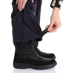 Poivre Blanc, Stretch Ski Pants Skibroek Dames Gothic Blauw -Ski-Jassen Winkel poivre blanc stretch ski pants ba skibroek gevoerd dames gothic 22poivr107v4 BI 06