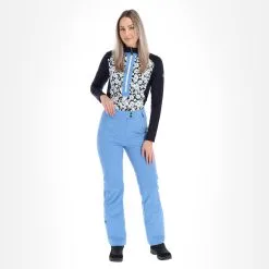 Poivre Blanc, W20-0820-Wo/A Skibroek Slim Fit Dames Polar Blauw