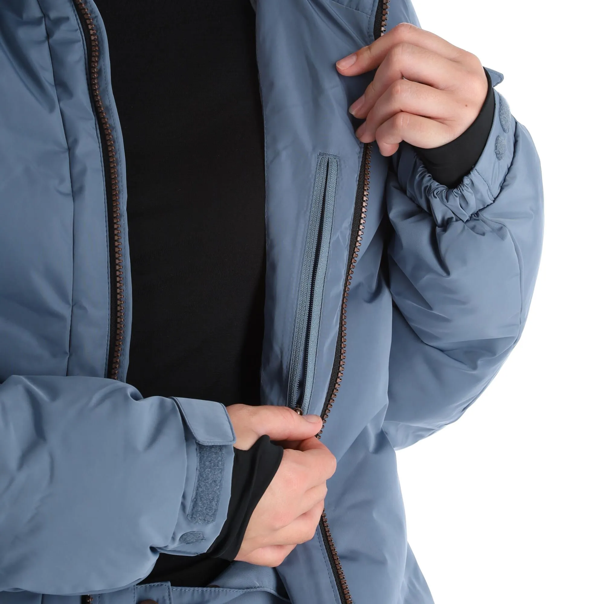 Protest, Prtartss Ski-jas Dames Manatee Blauw 13 Protest, Prtartss Ski-jas Dames Manatee Blauw - Afbeelding 11