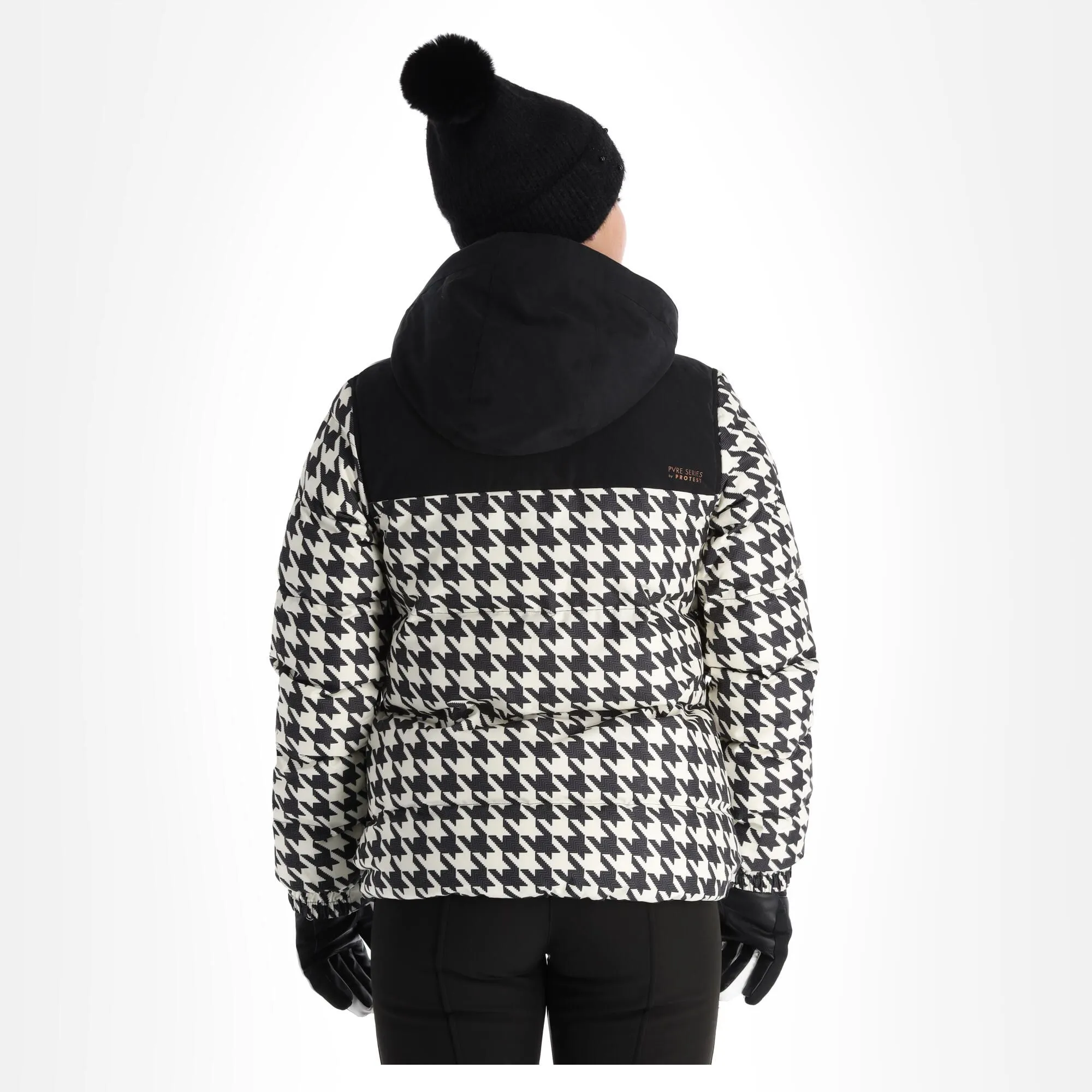 Protest, Prtbreey Ski-jas Dames True Zwart 4 Protest, Prtbreey Ski-jas Dames True Zwart - Afbeelding 2