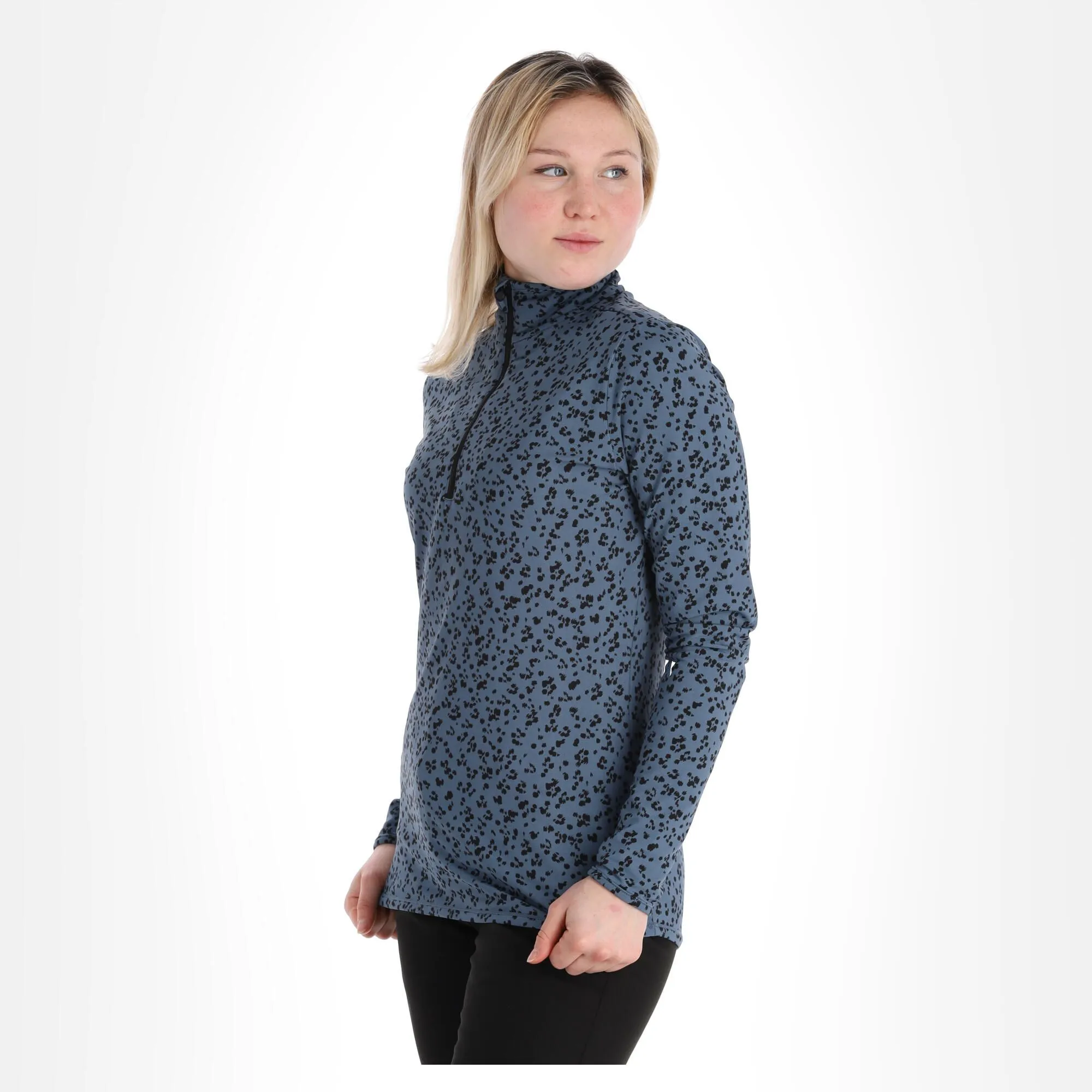 Protest, Prtviolet 1/4 Zip Skipully Dames Manatee Blauw 5 Protest, Prtviolet 1/4 Zip Skipully Dames Manatee Blauw - Afbeelding 3