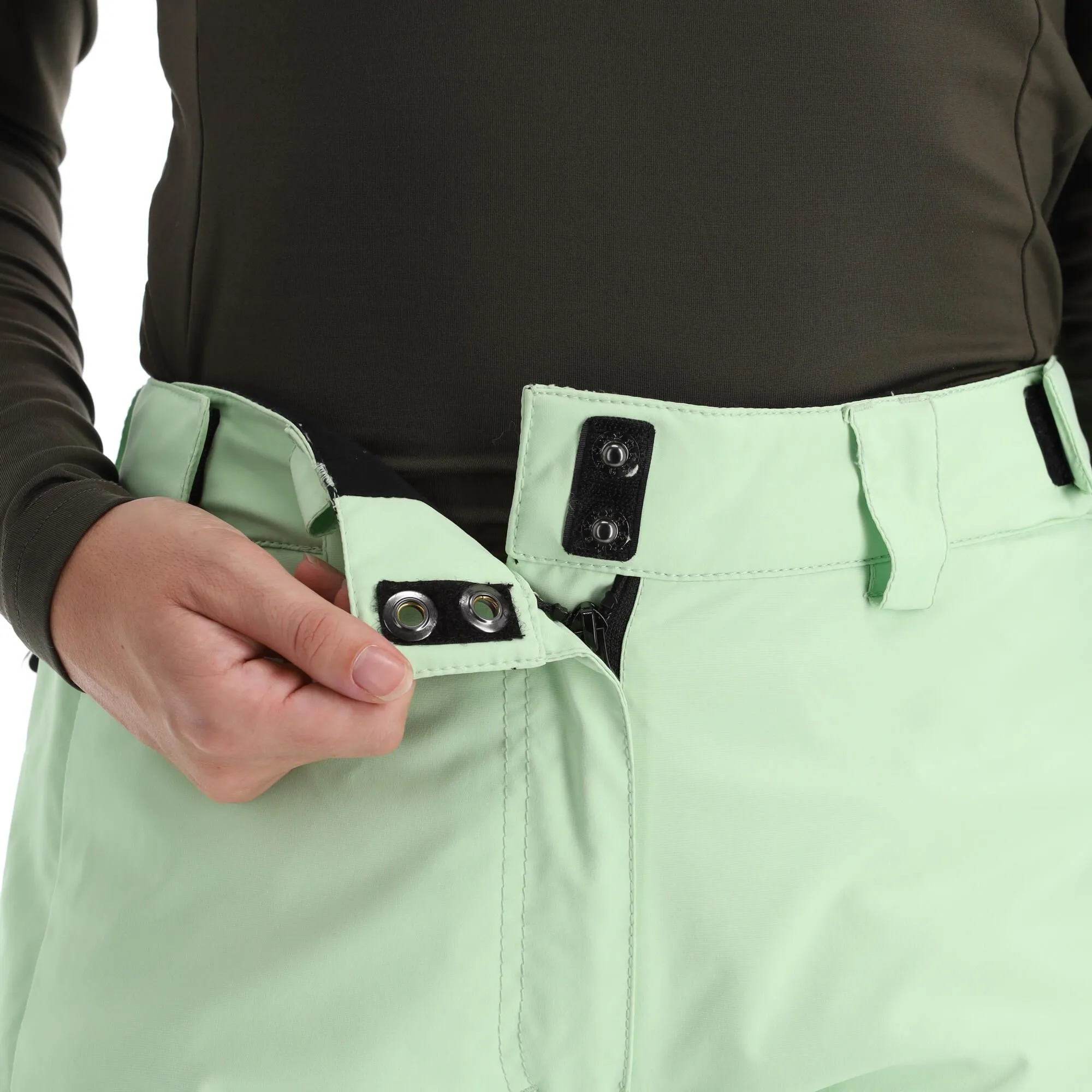 Rehall, Denny-R Skibroek Dames Pastel Groen 6 Rehall, Denny-R Skibroek Dames Pastel Groen - Afbeelding 4