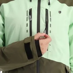 Rehall, Elly-R Ski-jas Dames Pastel Groen -Ski-Jassen Winkel rehall elly r aa jas gevoerd dames pastel groen 22rehal138v2 BI 11