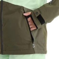 Rehall, Elly-R Ski-jas Dames Pastel Groen -Ski-Jassen Winkel rehall elly r aa jas gevoerd dames pastel groen 22rehal138v2 BI 12