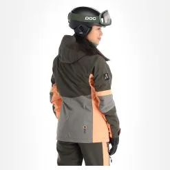 Rehall, Evy-R Ski-jas Dames Gunmetal Grijs 15 Rehall, Evy-R Ski-jas Dames Gunmetal Grijs -Ski-Jassen Winkel rehall evy r aa jas gevoerd dames gunmetal grijs 22rehal139v4 BI 03